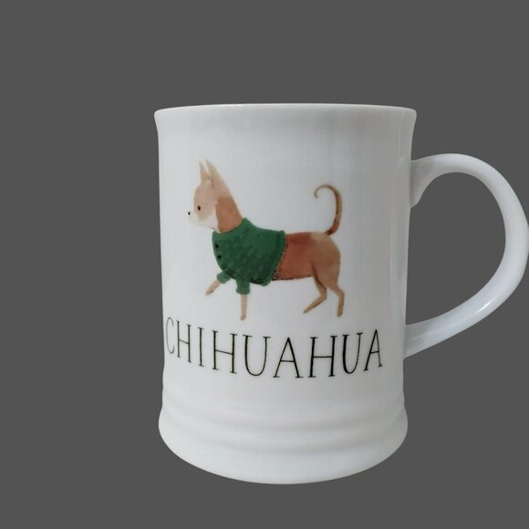 Chihuahua Mug, Best Dog Lover Gift, Ceramic Puppy Coffee Cup, Fringe Studio - Picture 2 of 6